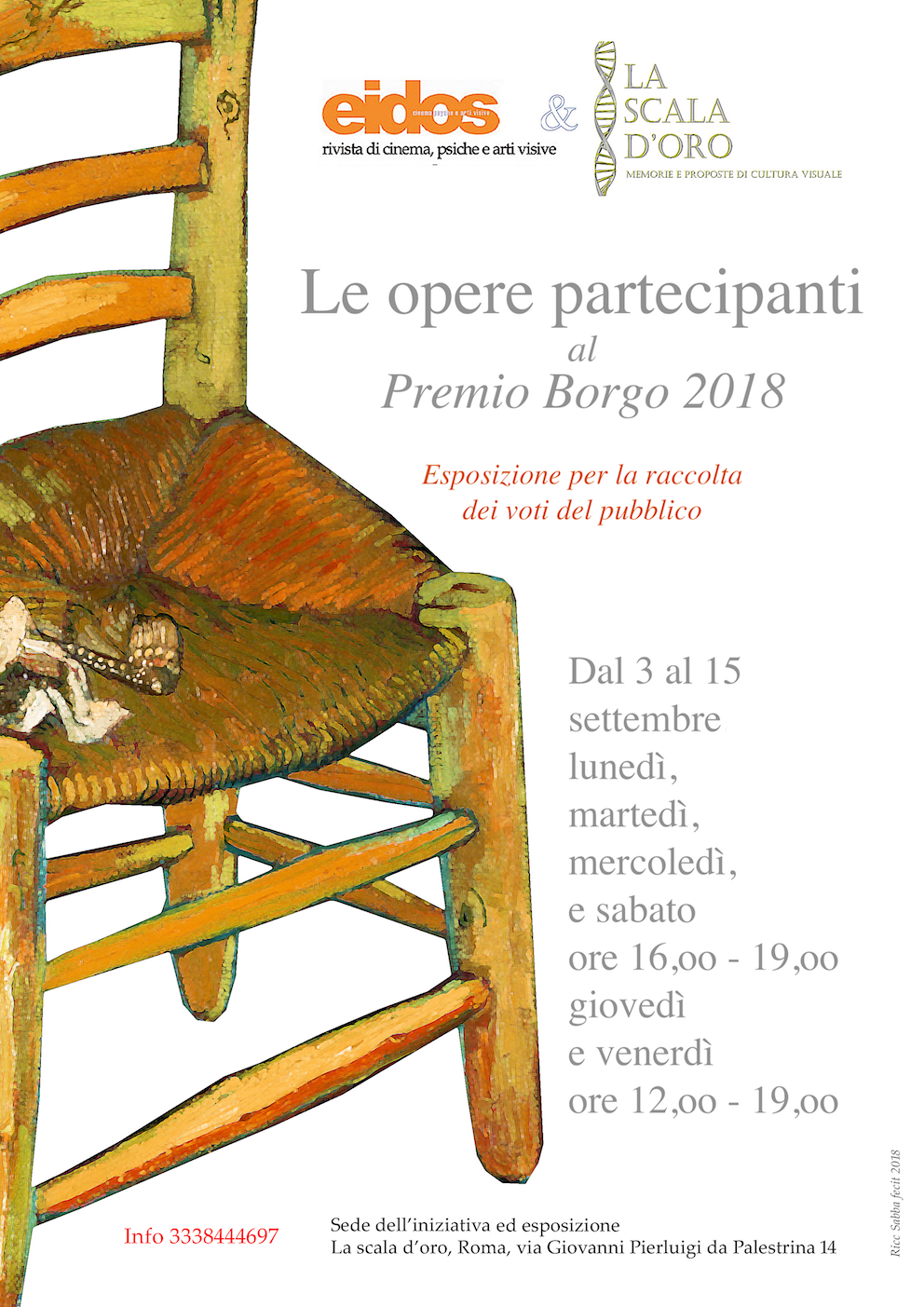 locandina Premio Borgo 2018